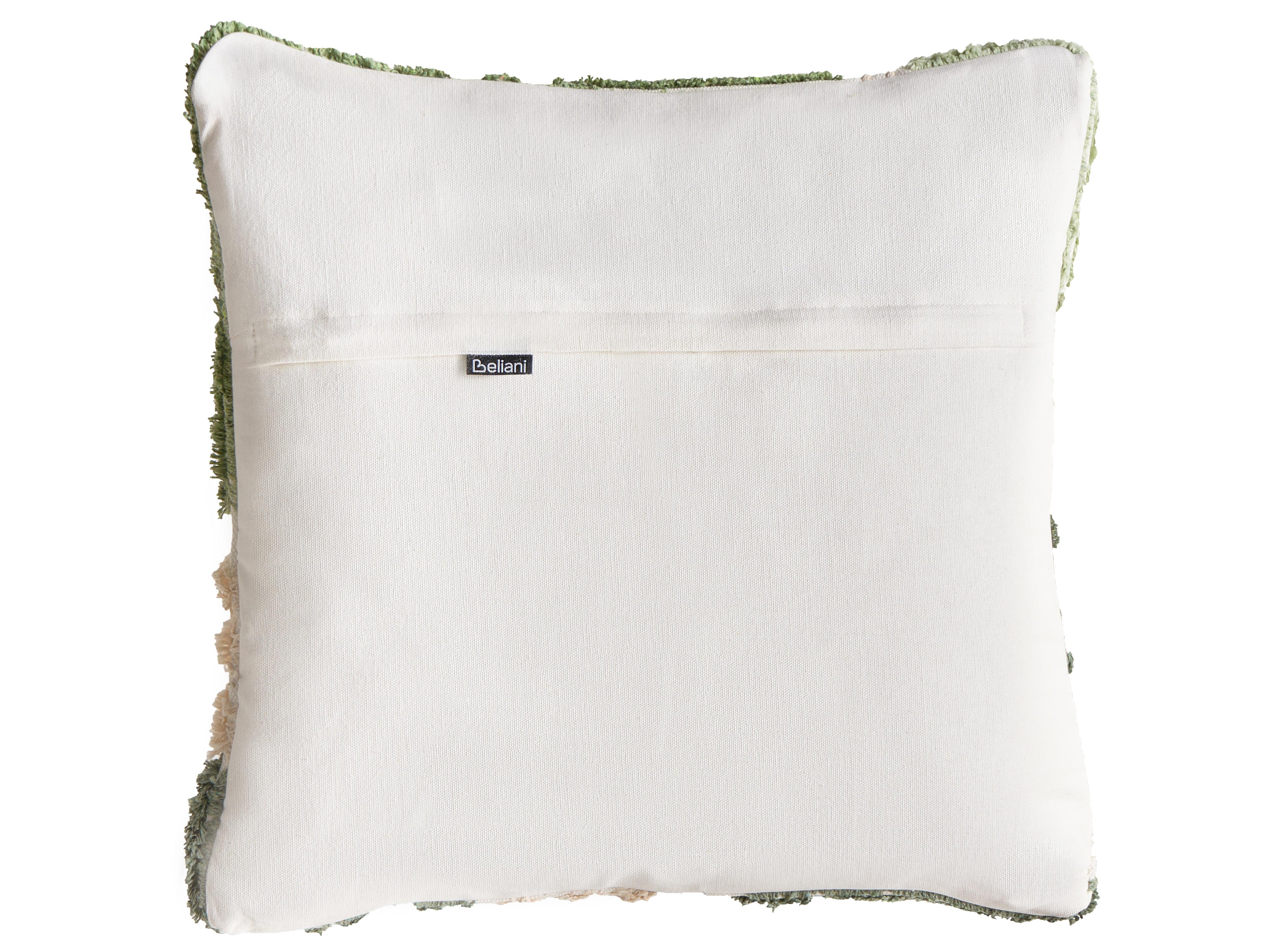 Set van 3 sierkussens ALSTONIA Katoen 30 x 50 cm 45 x 45 cm Groen abstract patroon