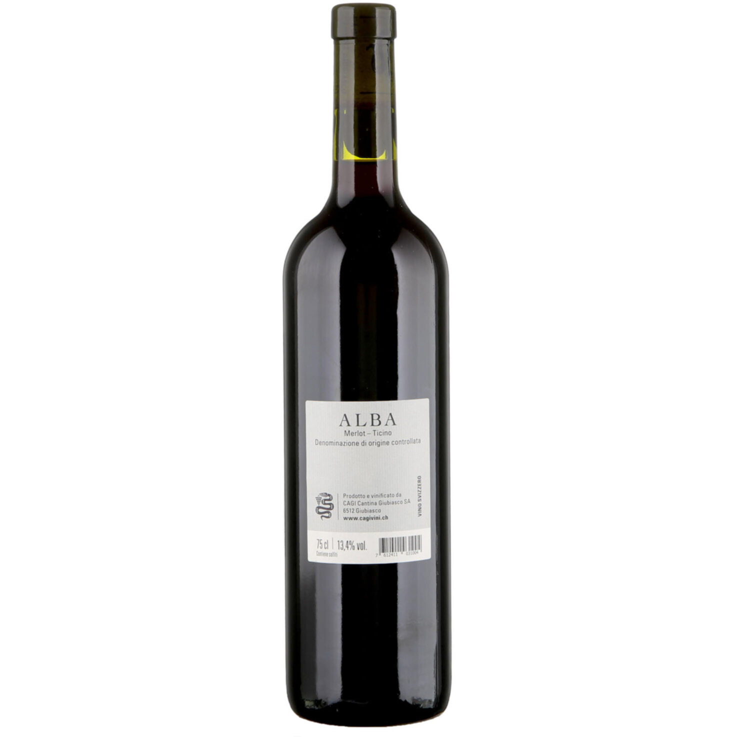 Ticino DOC Merlot Alba Viti -75cl