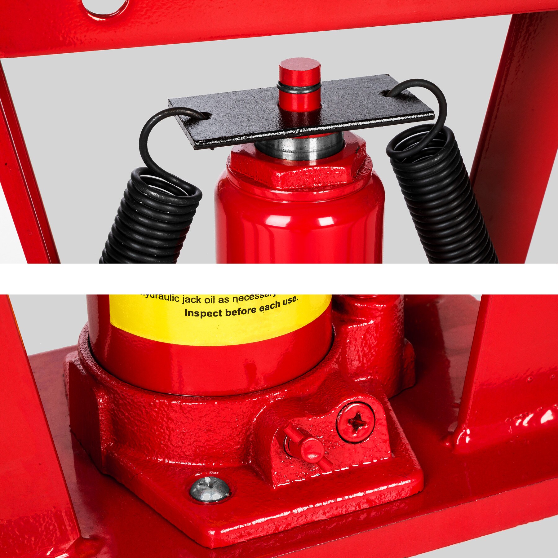 tectake® Rohrbiegemaschine, hydraulisch, bis 90°, inklusive 6 Druckstücke