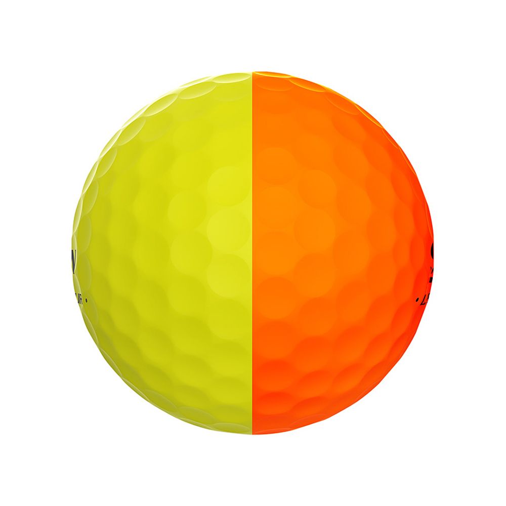 Q-STAR Tour 2 Divide Golfball Gul/Oransje
