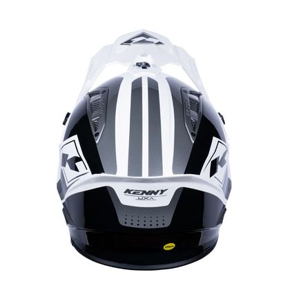 Casque cross Kenny TITANIUM GRAPHIC 2024 - Blanc / Noir