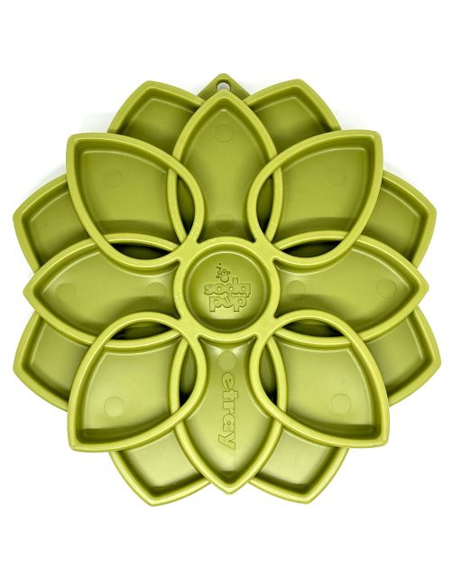 Sodapup Mandala Etray Feeder - Hondenvoerbak - Ø20 cm Groen