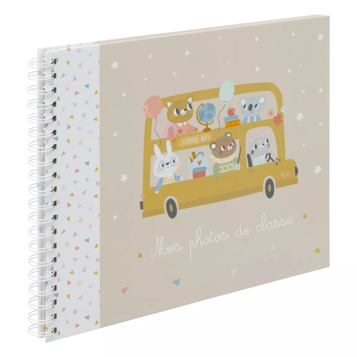 Album photos de classe 15 photos (H32,5 cm) School Multicolore
