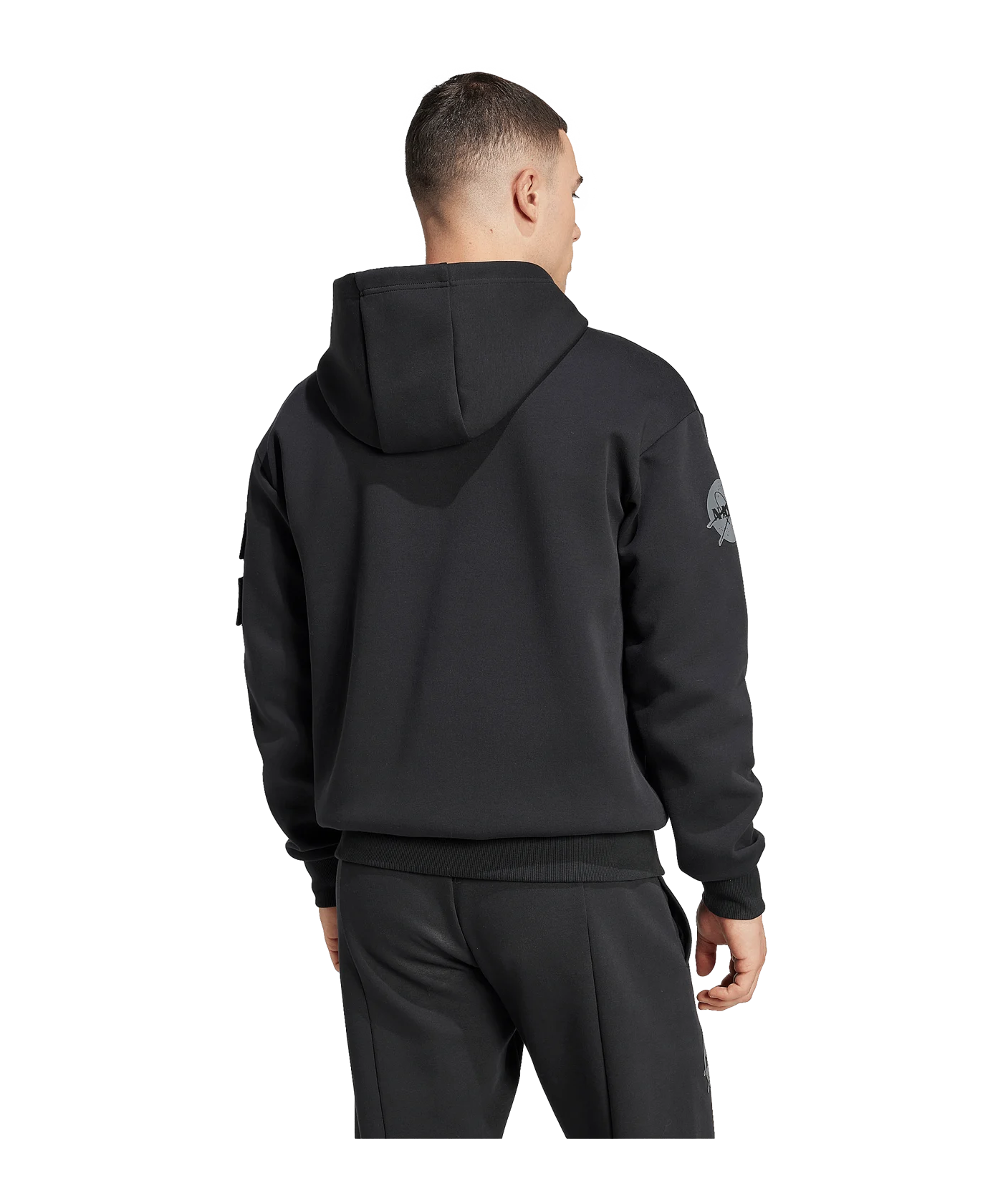 adidas Juventus Turin NASA Hoody Schwarz