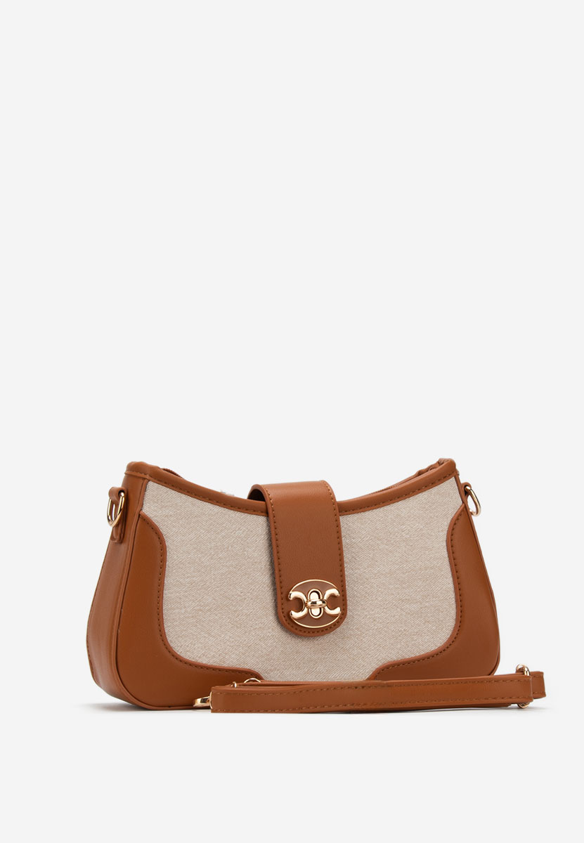 Sac bandoulière femme brune Millia