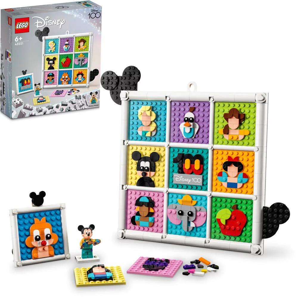 LEGO®DISNEY ™CLASSIC 43221 - 100 ANS D'ICONES DISNEY