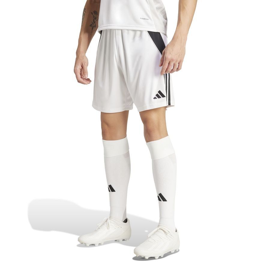 adidas Short d'Entraînement Tiro 24 - Blanc/Noir