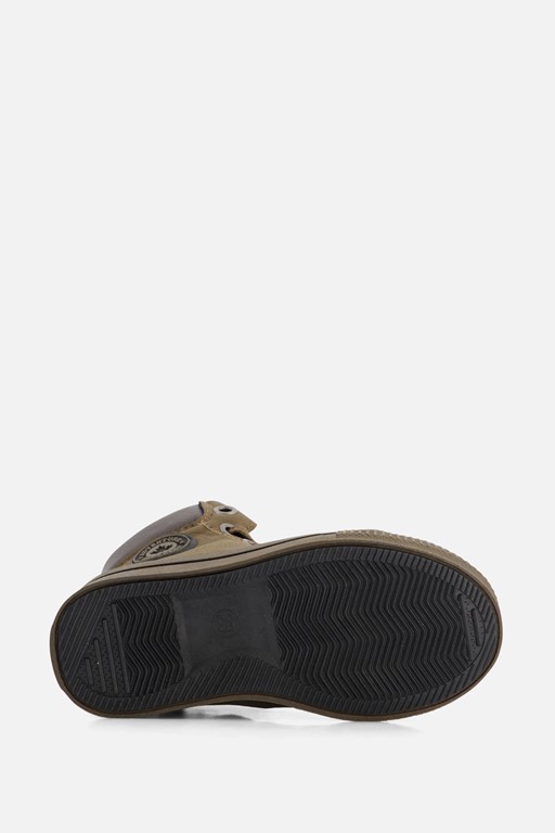 Muyters Veterboots groen Imitatieleer