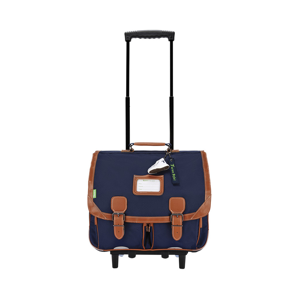 Cartable trolley Camille marine