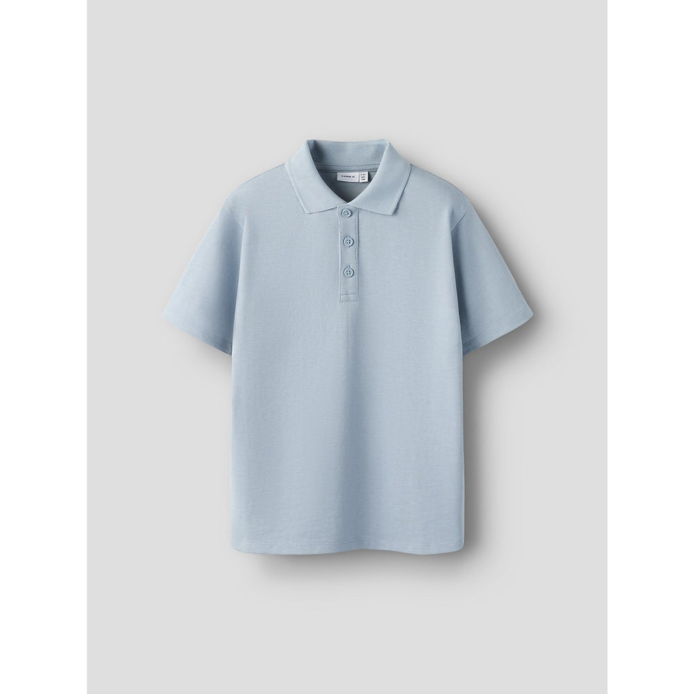 Køb Name It Blue Fog Nkmkally Ss Nreg Polo Noos