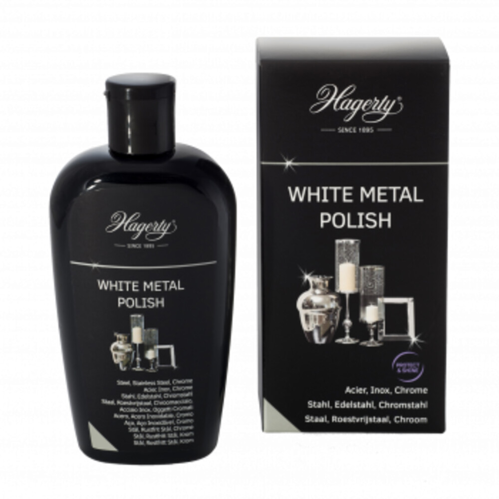 Hagerty Poets voor Staal, RVS en Chrome White Metal Polish250 ml