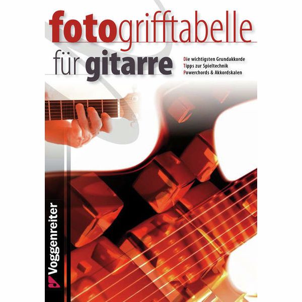 Voggenreiter Fingering Chart for Guitar