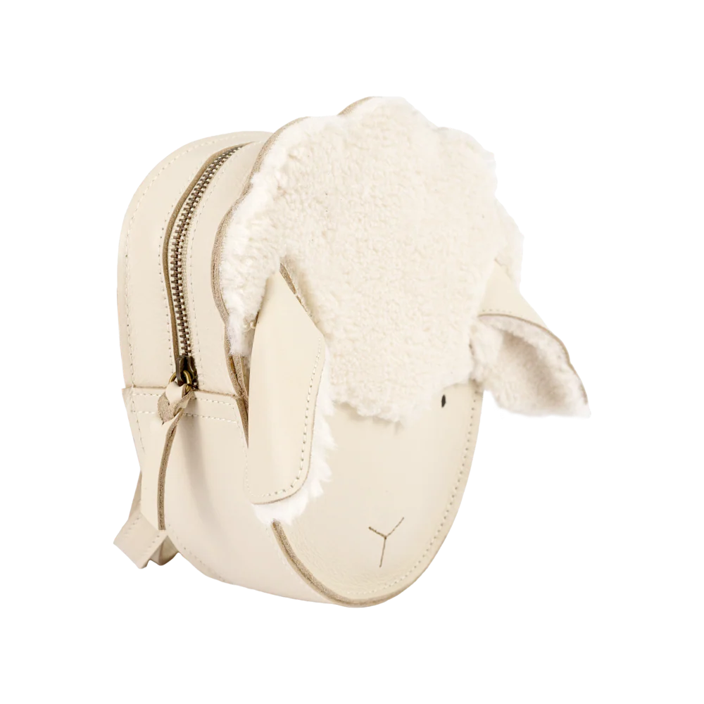 Kapi Exclusive Backpack | Lammy | Cream Leather