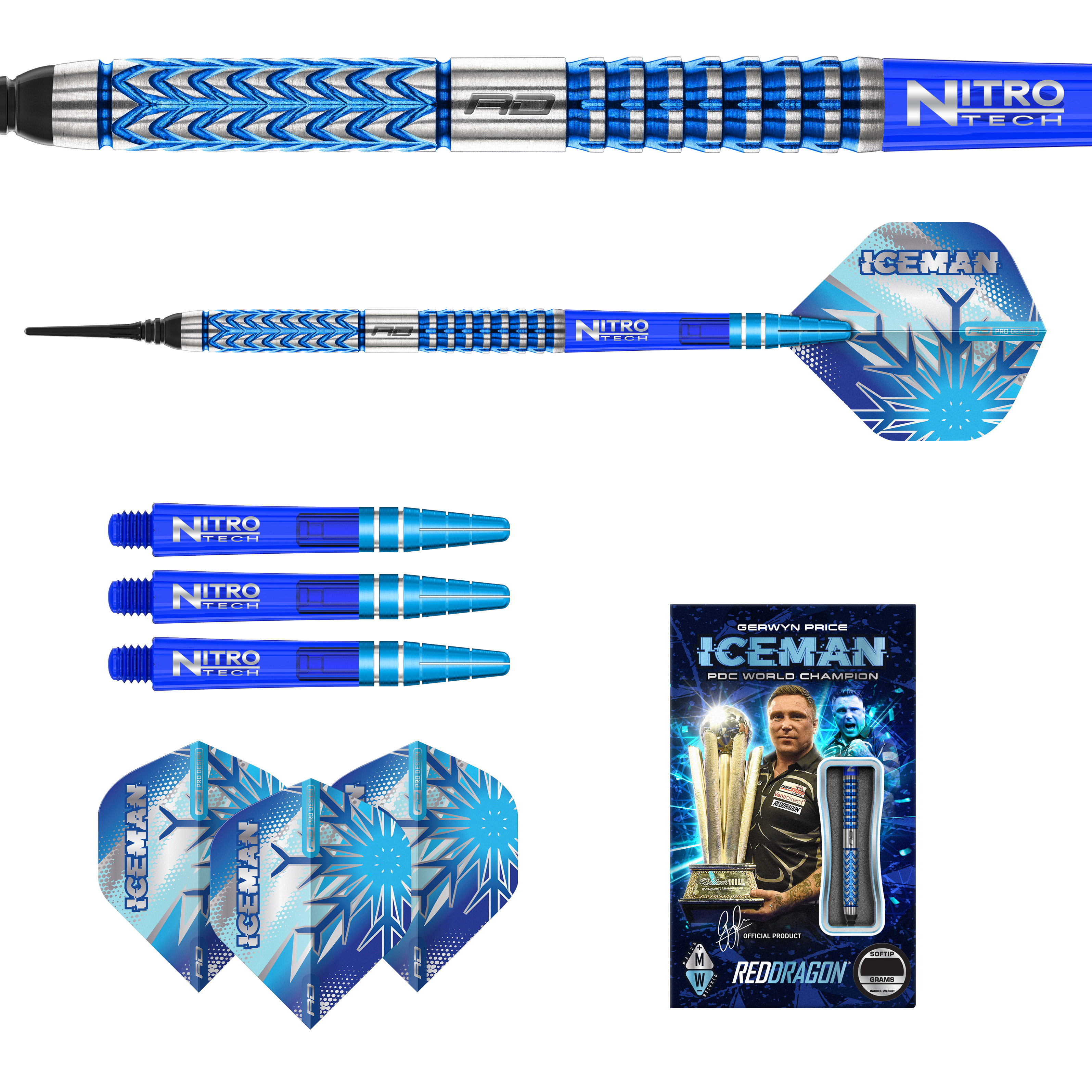 Red Dragon - Gerwyn Price Icebreaker - Softdart