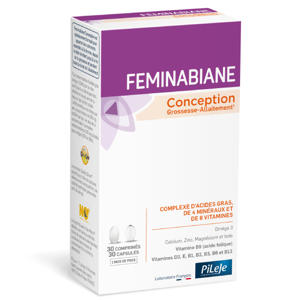 Feminabiane Conception - 30 comprimes+ 30capsules