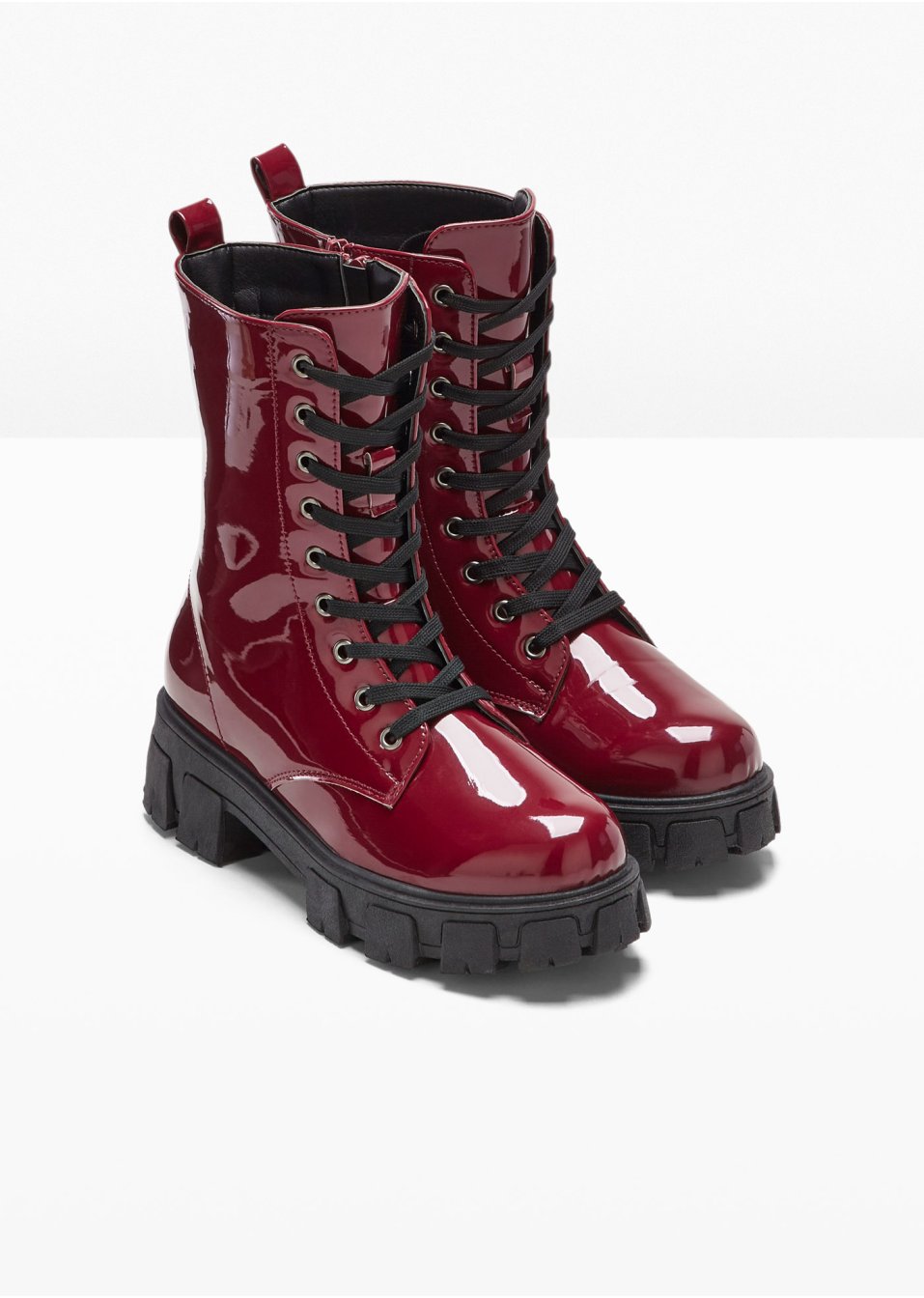 Boots à lacets