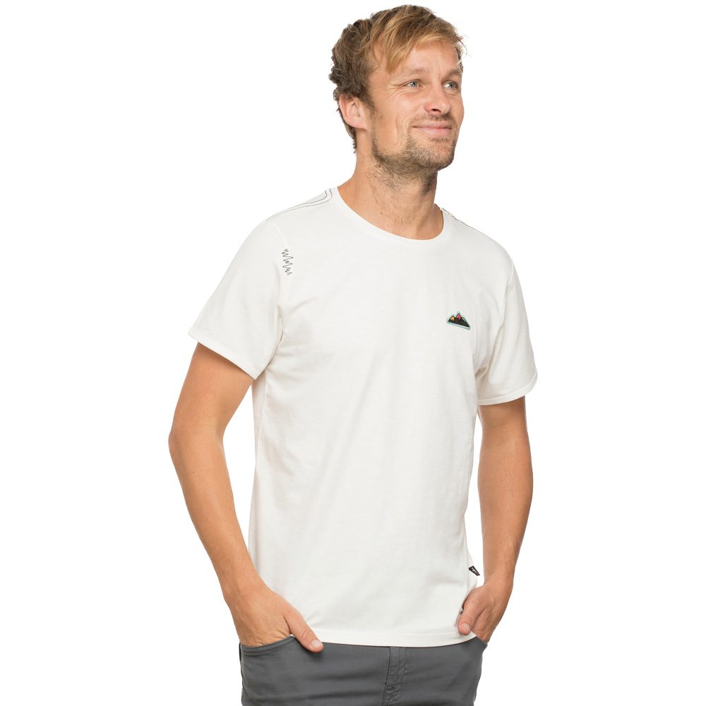 Chillaz Mountain Patch T-Shirt Herren weiß