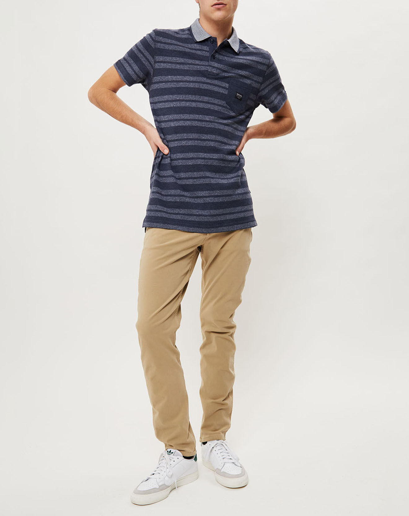 Quiksilver Pantalon Straight Stretch Krandy beige