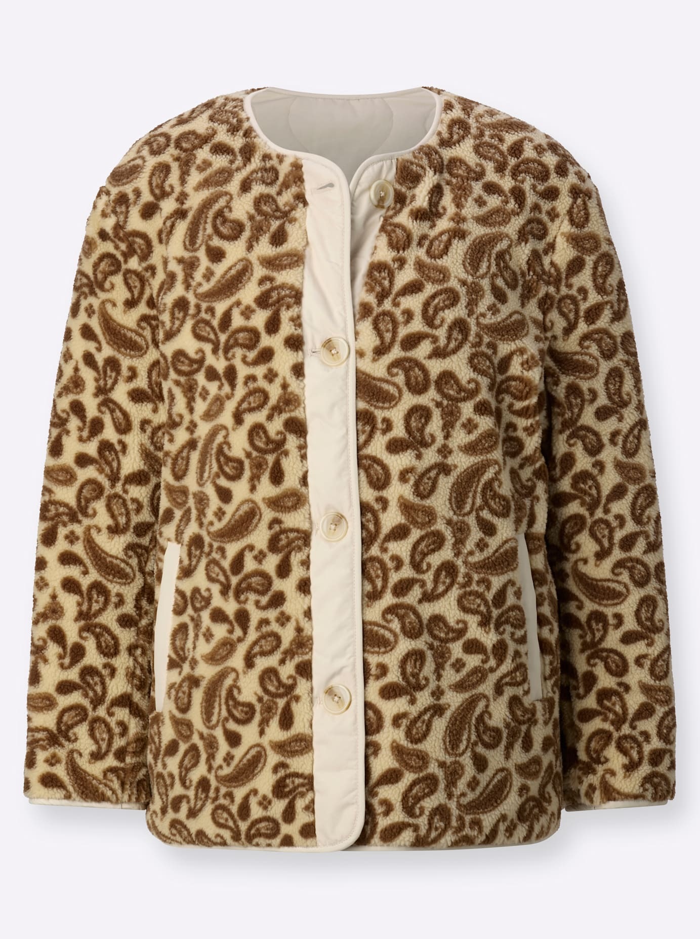 Classic Basics Wendejacke ohne Kapuze