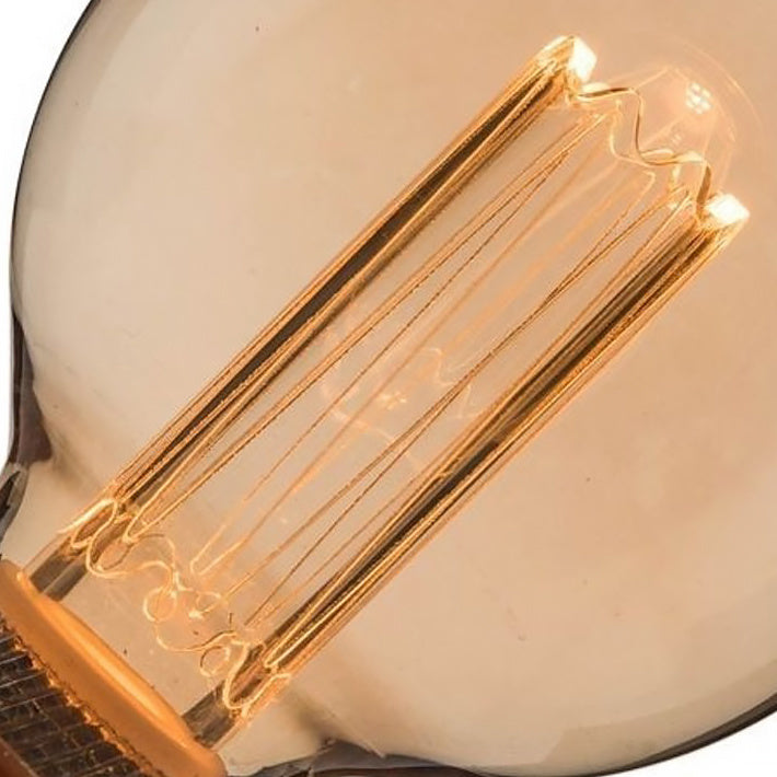 Freelight Led Lamp Gold Ã 125mm 4.3 Watt incl. 3-Step Dimmer