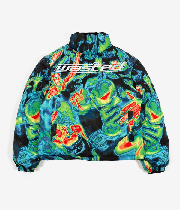 Wasted Paris Fusion Puffer Jacke (black)