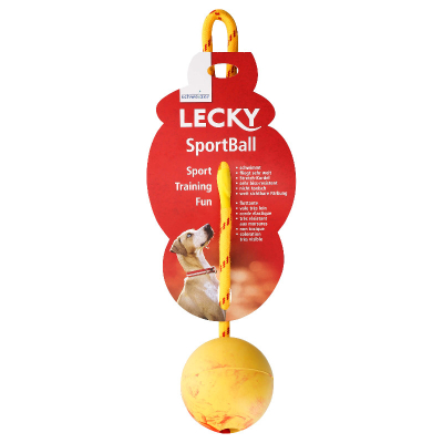 Lecky SportBall mit Kordel Jumbo
