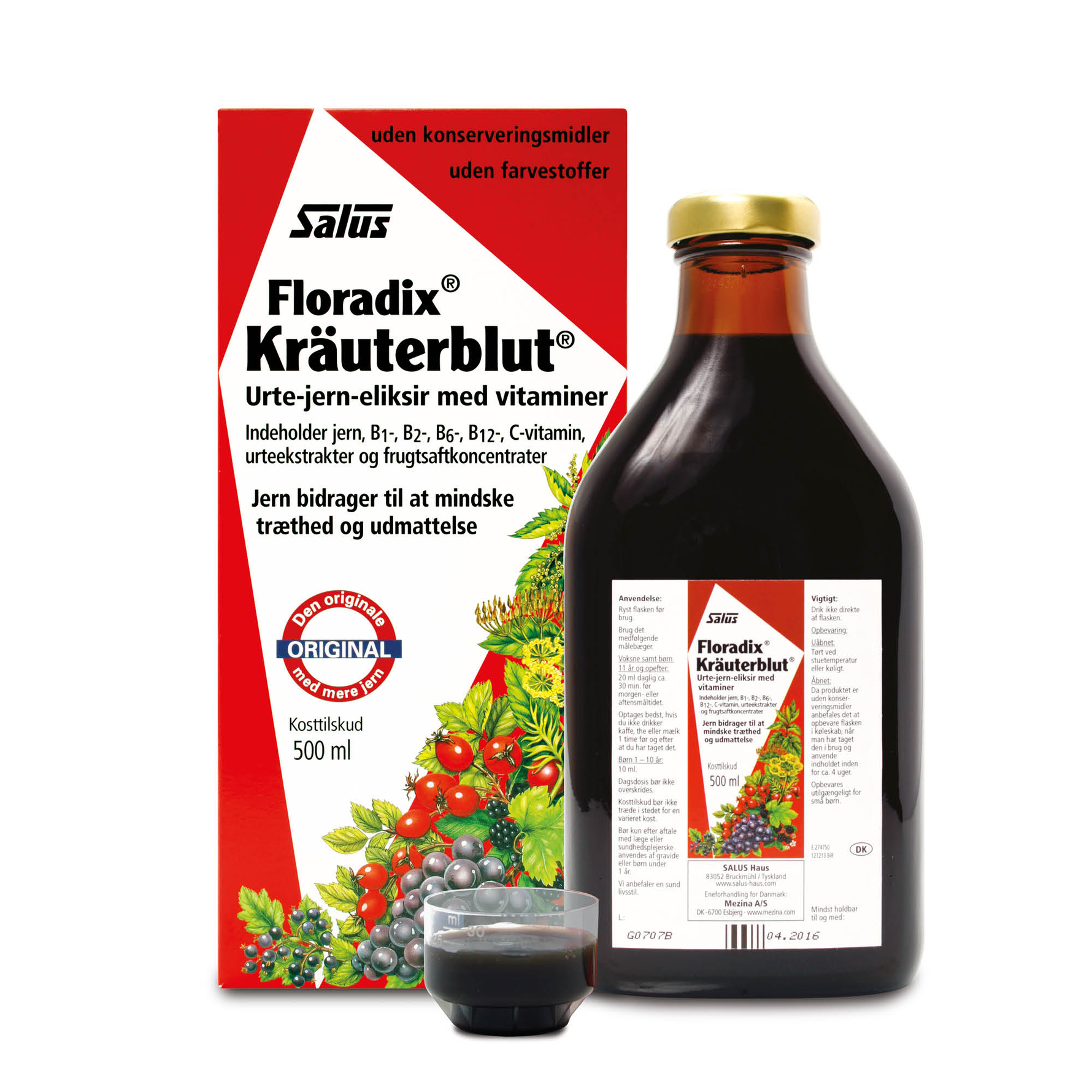 Salus Floradix Kräuterblut 500 ml