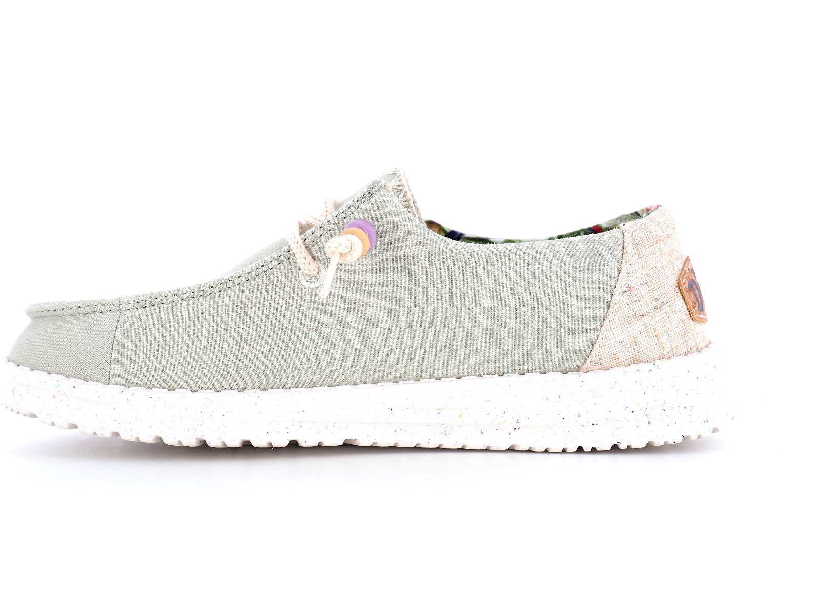 Hey dude-WENDY NATURAL D24007130 Textile Vert Clair