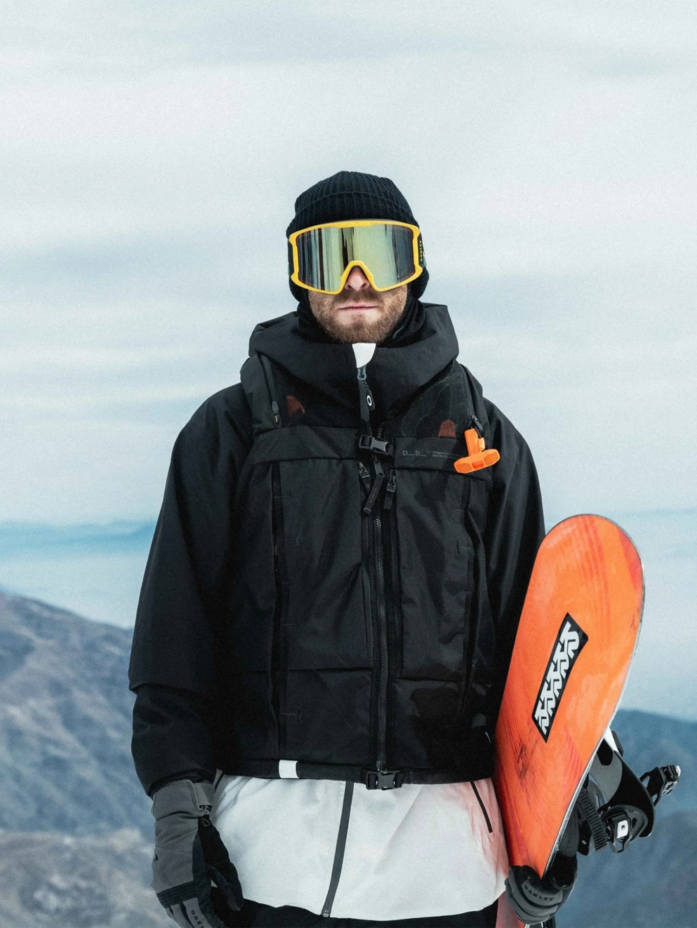 Db Snow Pro 8L Vest X Safeback Set Backpack black out