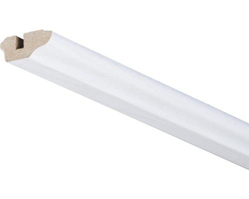 Plafondlijst essen kristalwit 17x36x2600 mm
