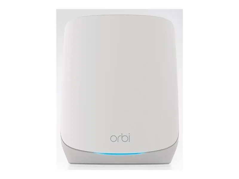 NETGEAR Orbi RBK762S - Wi-Fi-system - (router, forlænger) - op til 5000 sq.ft - mesh 1GbE - Wi-Fi 6 - Tri-Band