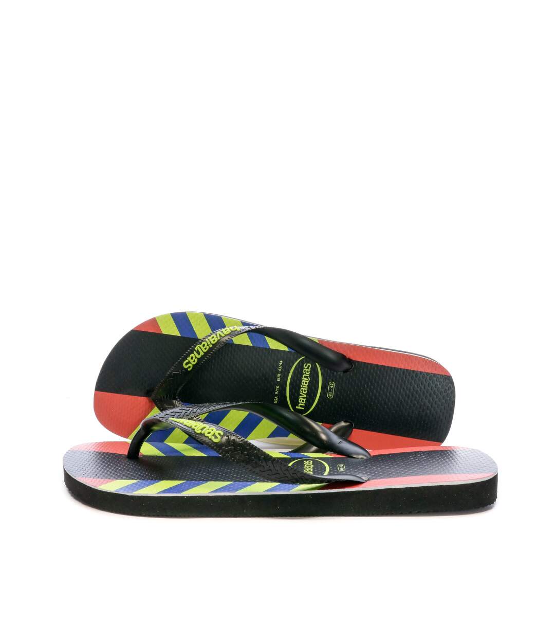 Tongs Noir Homme Havaianas Top Lines
