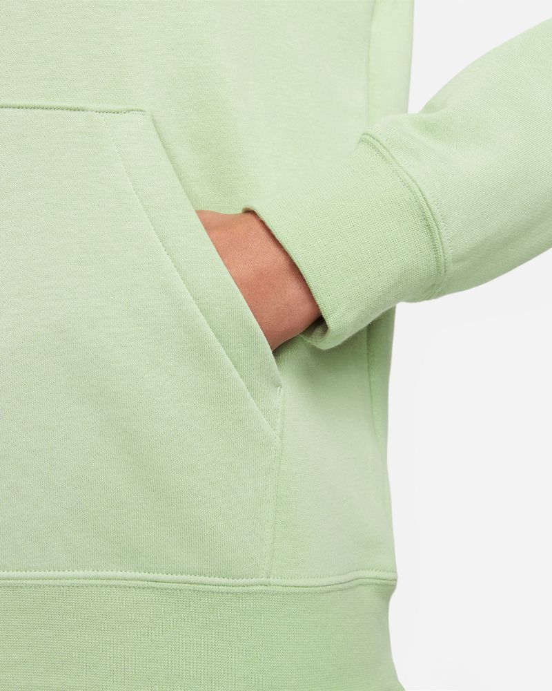 Sweat à capuche Nike Sportswear Club Fleece Vert Clair pour femme