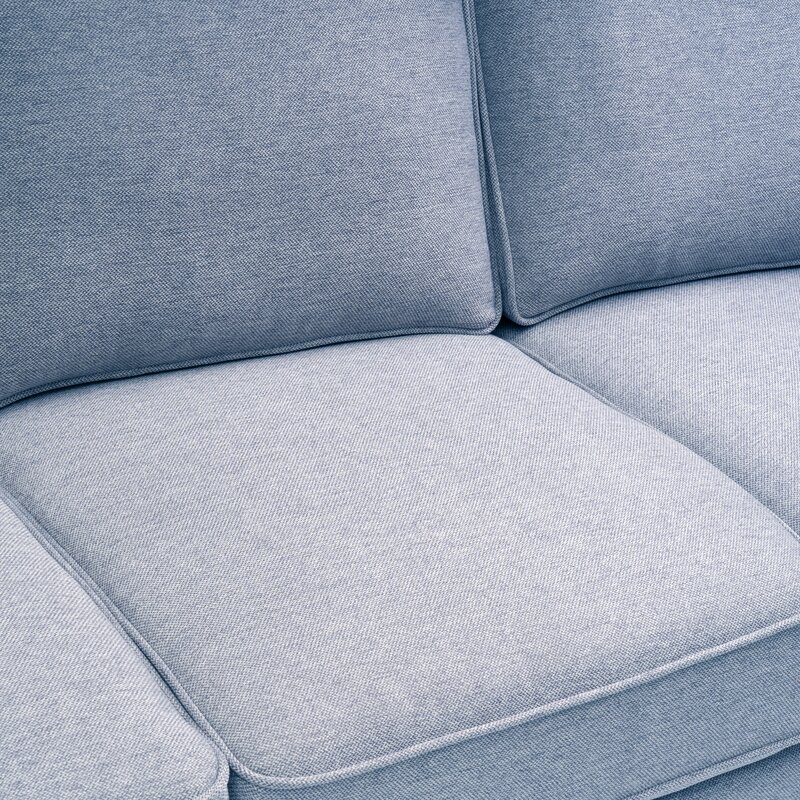 Hana 73&rdquo; Square Arm Sofa