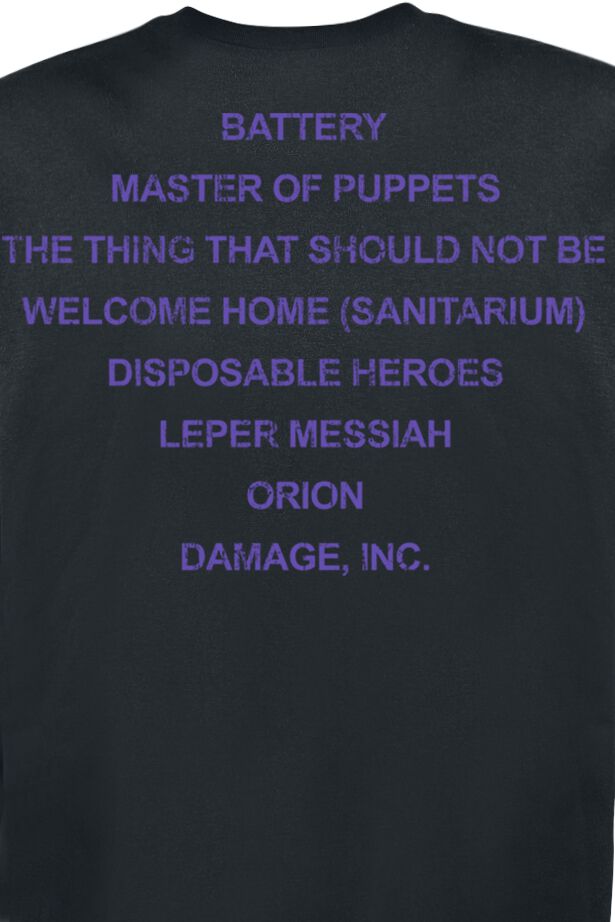 Master Of Puppets | Metallica T-shirt manches longues