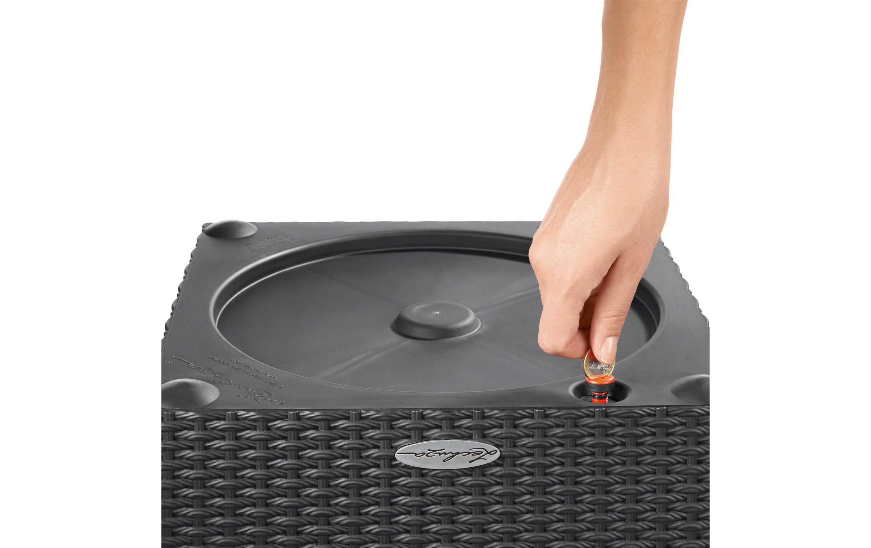 Blumentopf Cube Cottage 50 Braun<br>Pflanzengefäss – Komplettset