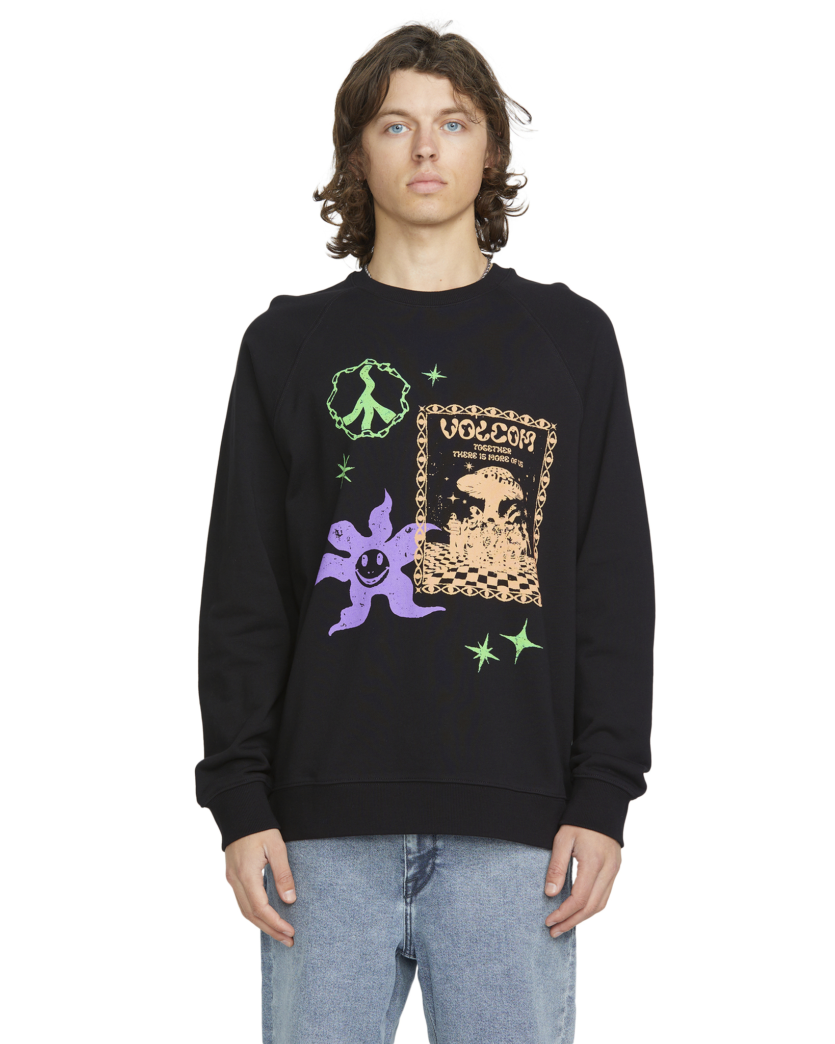 Volcom FA F Rygalski Crew Black