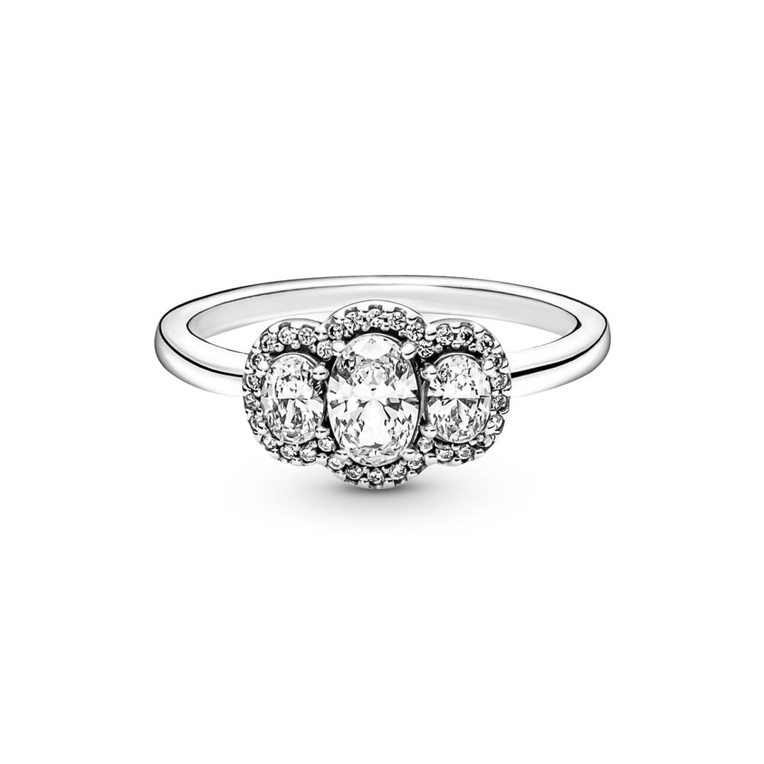 Pandora Timeless Drei Steine Vintage-Ring