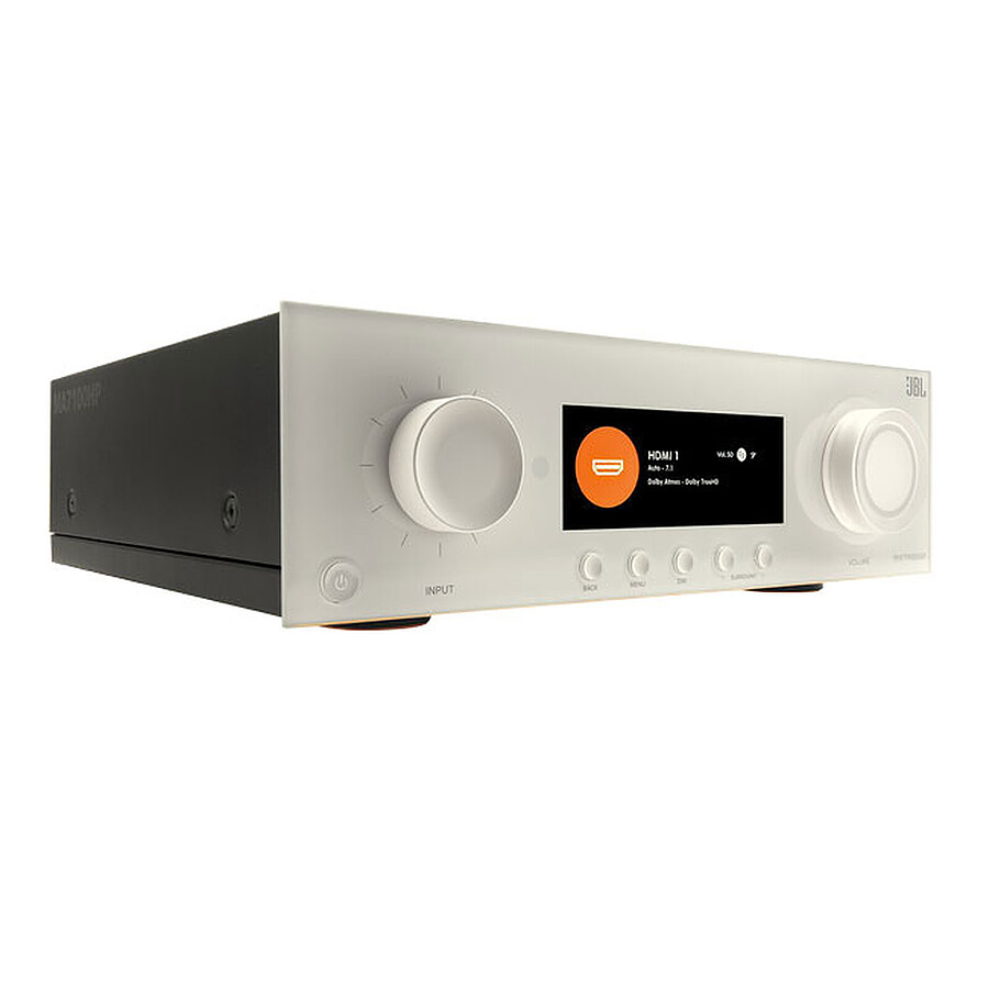 JBL MA7100HP Blanc + Focal Dôme Flax Pack 5.1 Blanc