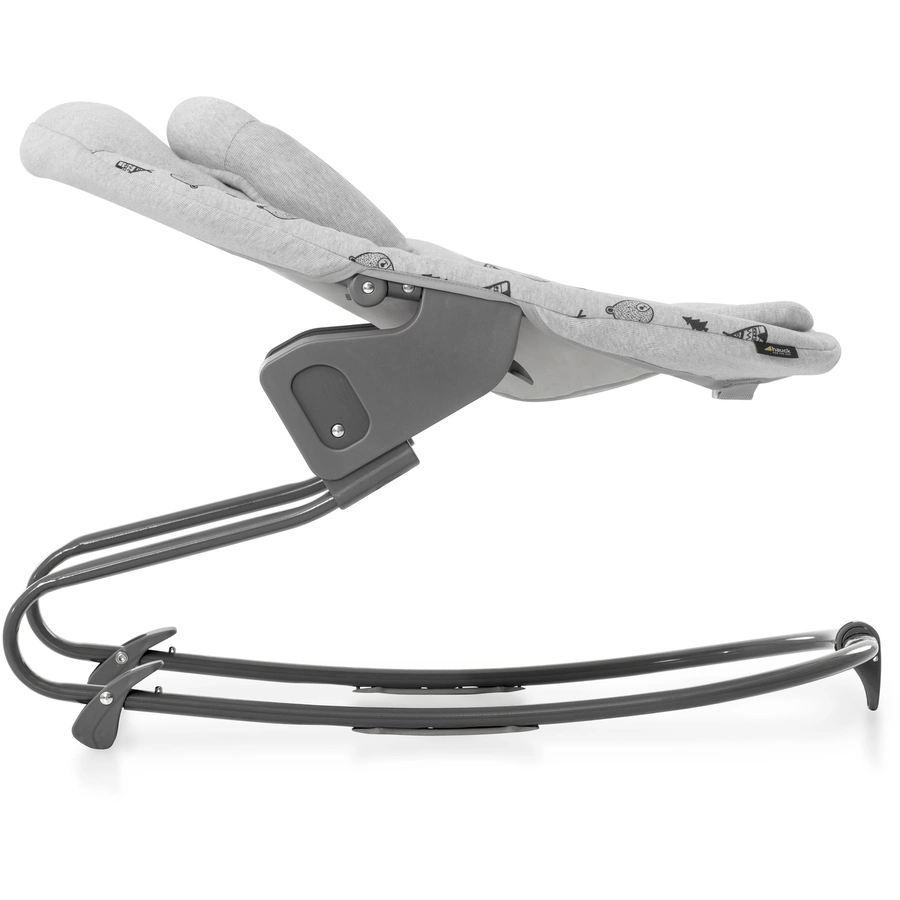 hauck Babyaufsatz Alpha Bouncer Premium Nordic Grey