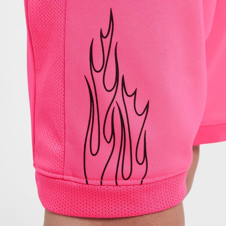 Nike Short d'Entraînement Dri-FIT Academy 25 Mbappé Personal Edition - Rose/Doré Enfant