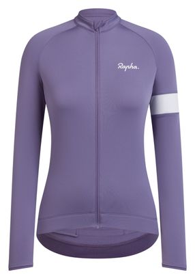 Maillot Manches Longues Rapha Femme Core Lila