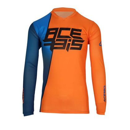 Maillot cross Acerbis MX J-TRACK SEVEN 2024 - Orange / Bleu