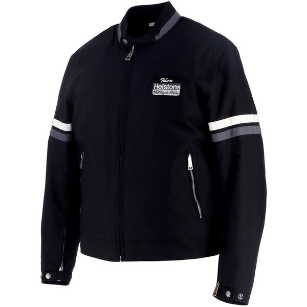 Helstons - Blouson V-Series Tissu Technique Noir