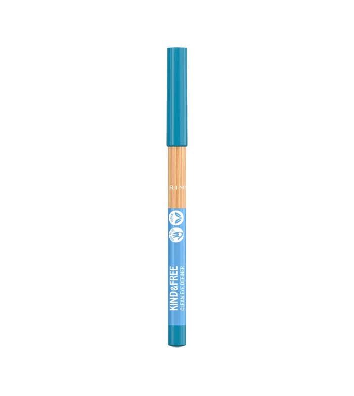Rimmel London - *Kind & Free* - Lápis de olhos Clean Eye Definer - 06: Anime blue