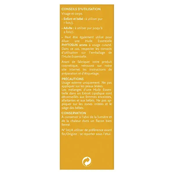Phytosun Arôms Extrait d'Arnica Bio 50ml