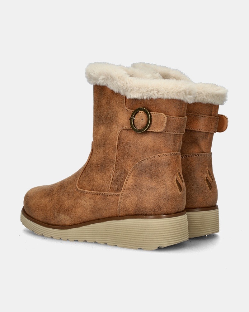 Skechers Keep Sake Wedge Gevoerde boots  - cognac