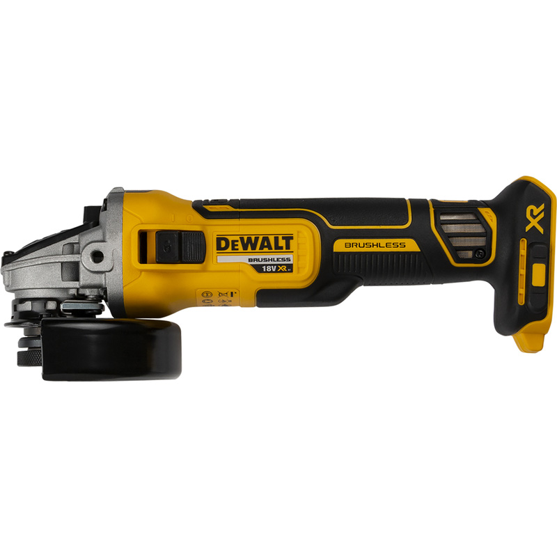 DeWALT DCG405H2T-QW accu haakse slijper met 2x 5,0Ah PowerStack accu 18V Li-ion 125mm