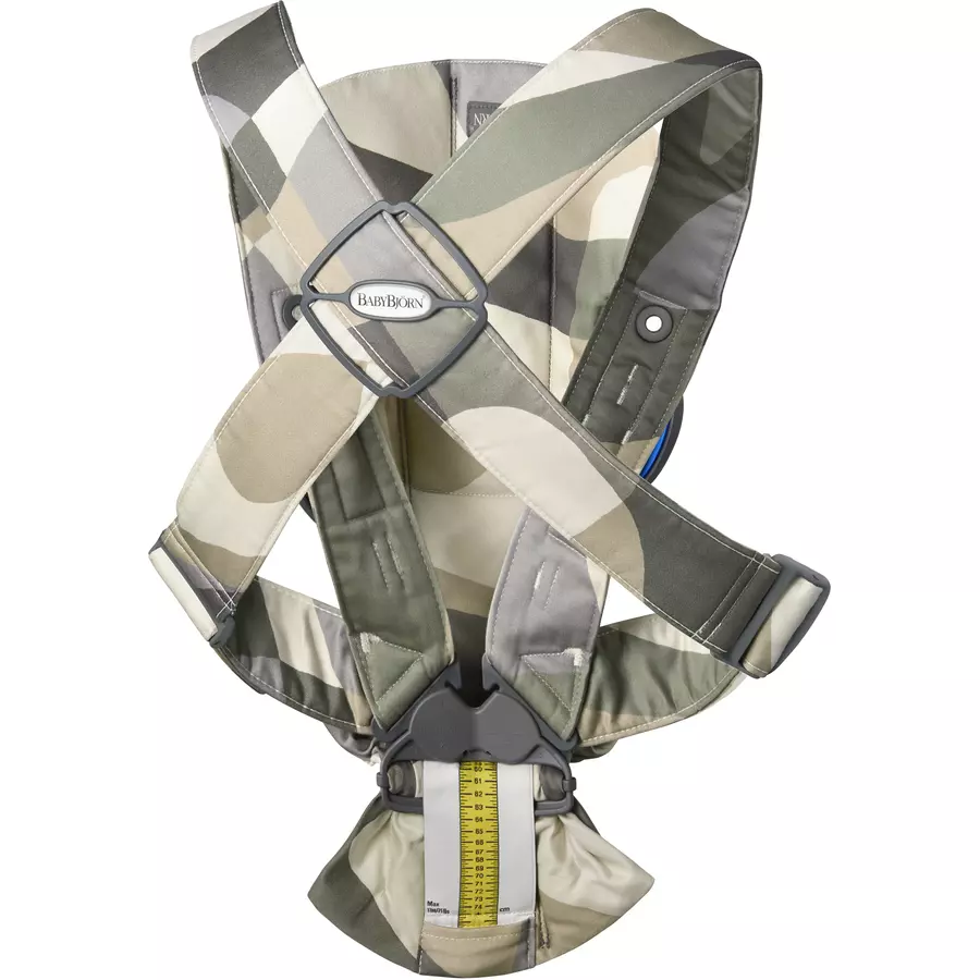 BABYBJÖRN Babytrage Mini Baumwolle Khaki