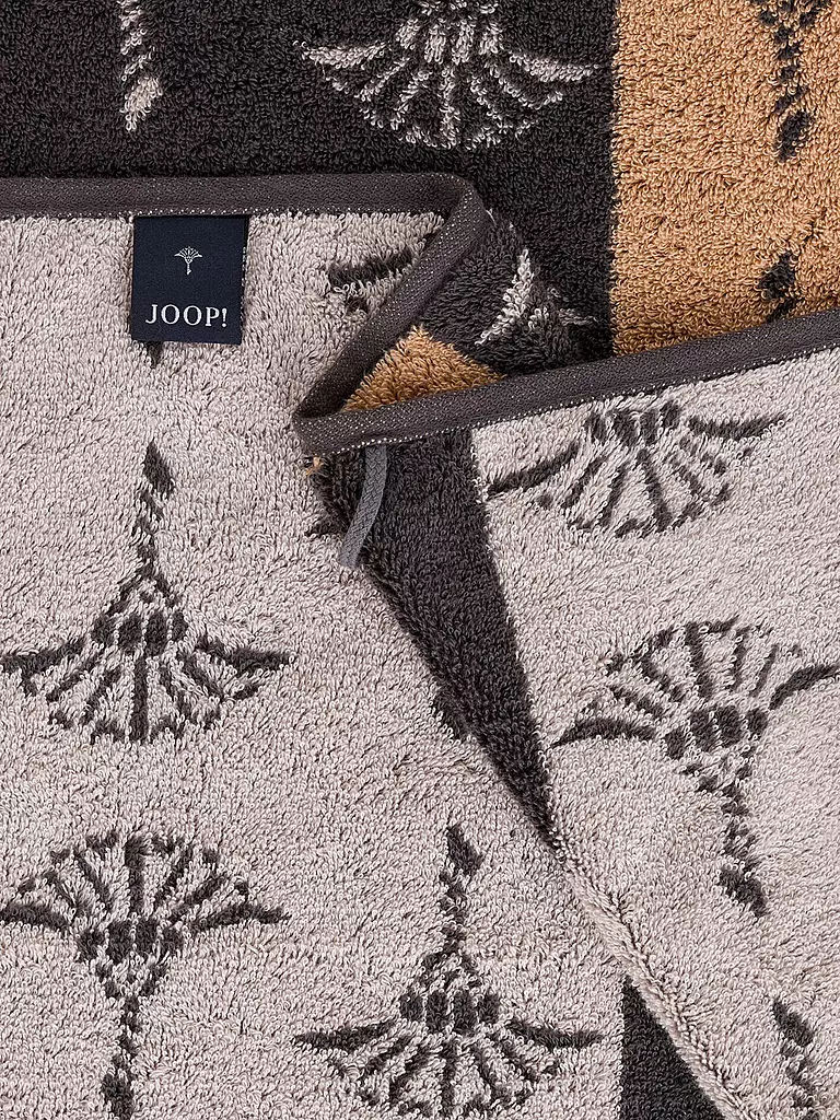 JOOP Handtuch 50x100cm DIVIDED CORNFLOWER Stein grau